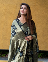 Captivating Silk Saree Black Color Saree